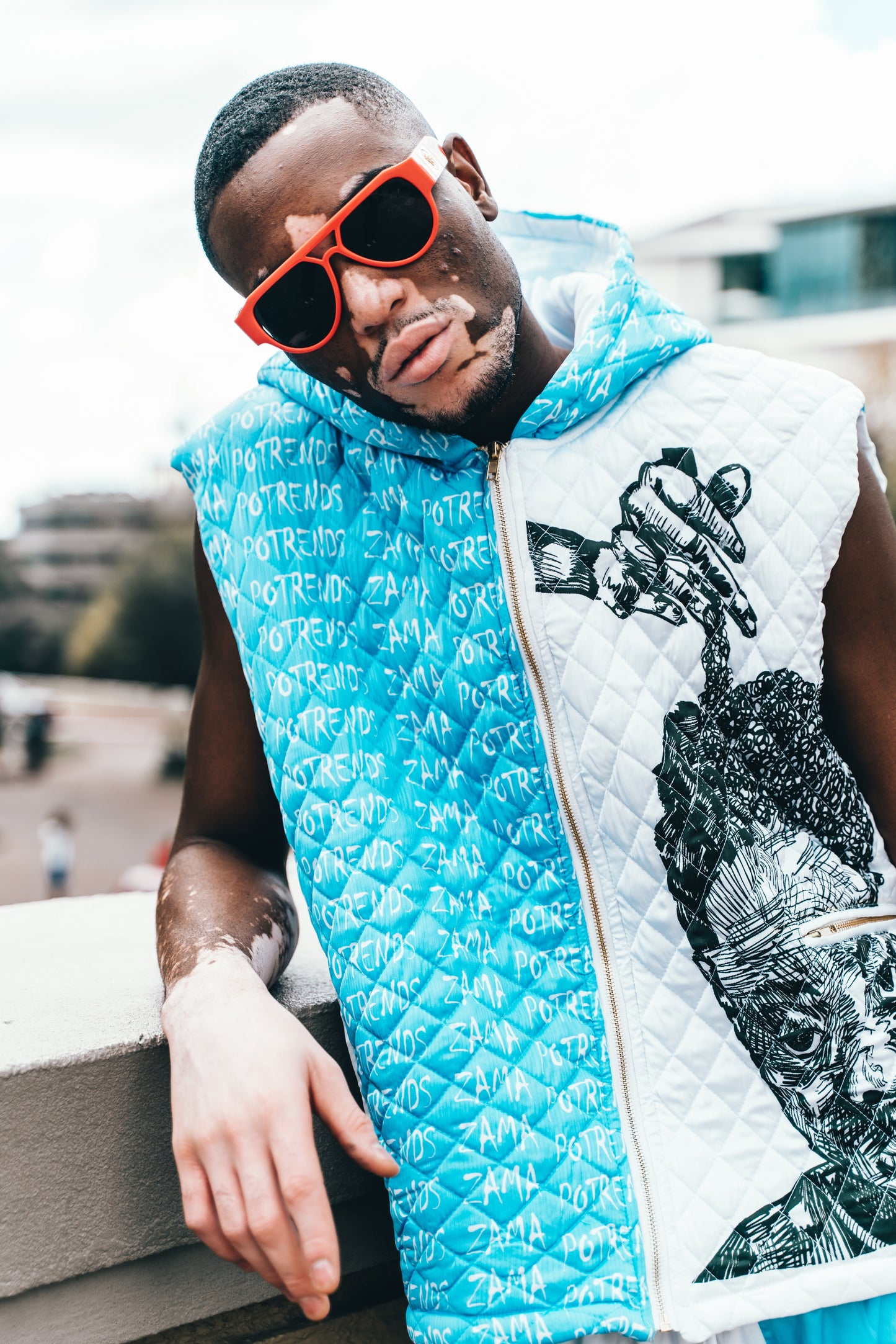 Potrends x Zama Quitted Vest