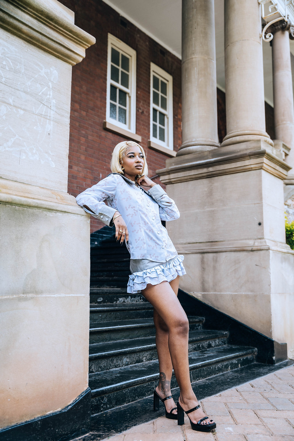 Potrends “Behind the Surface” Mini Skirt