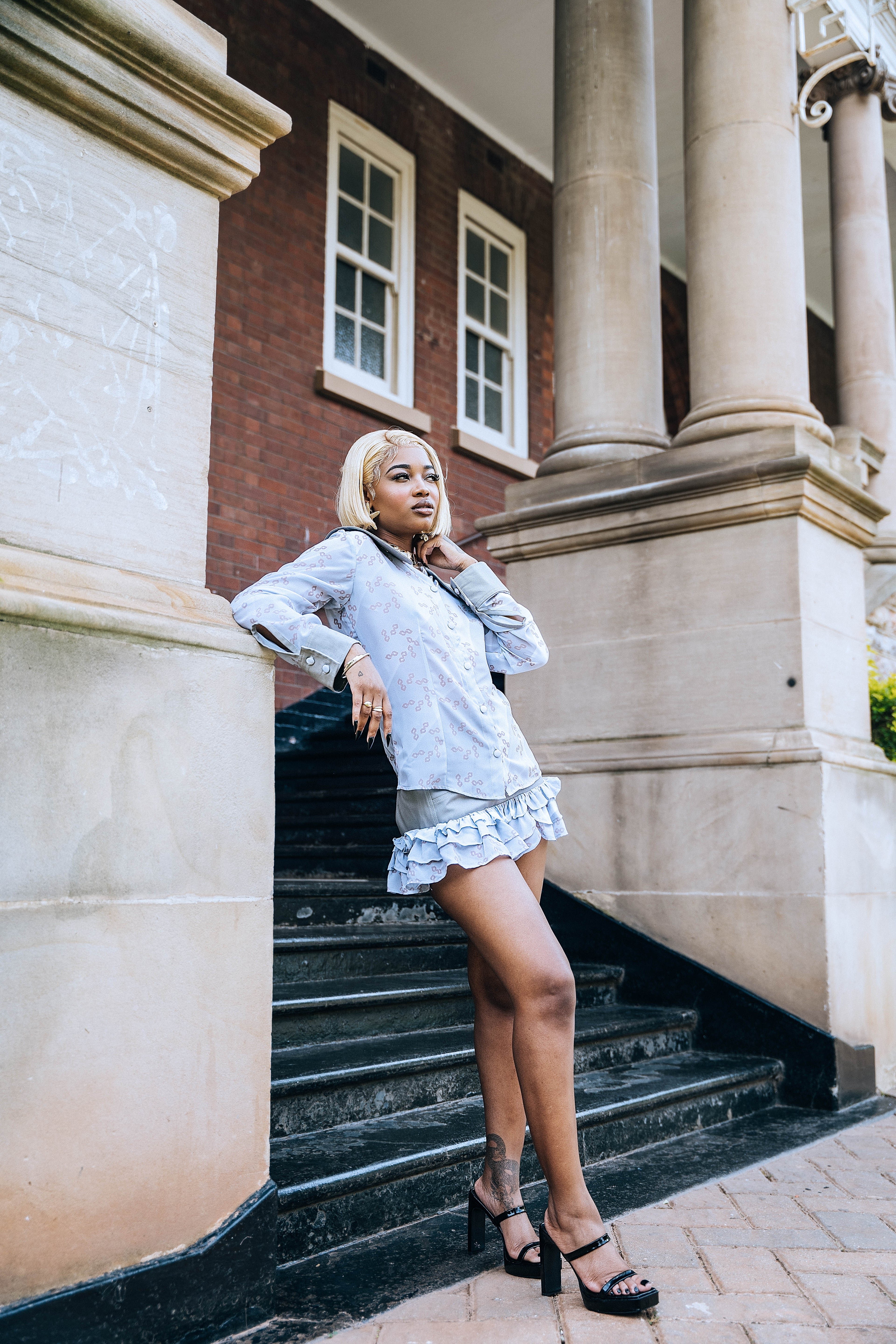 Potrends “Behind the Surface” Mini Skirt