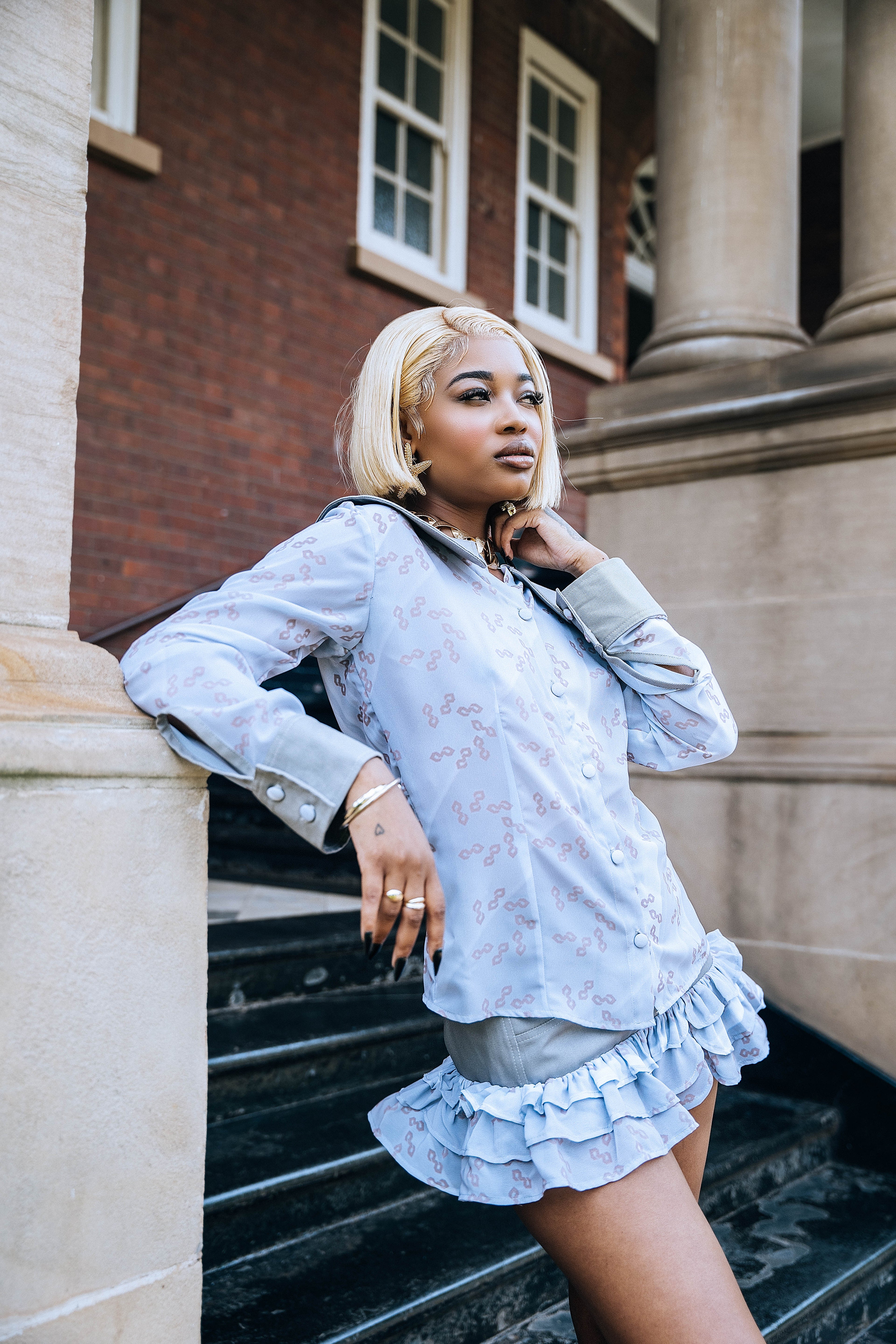 Potrends “Behind the Surface” Mini Skirt