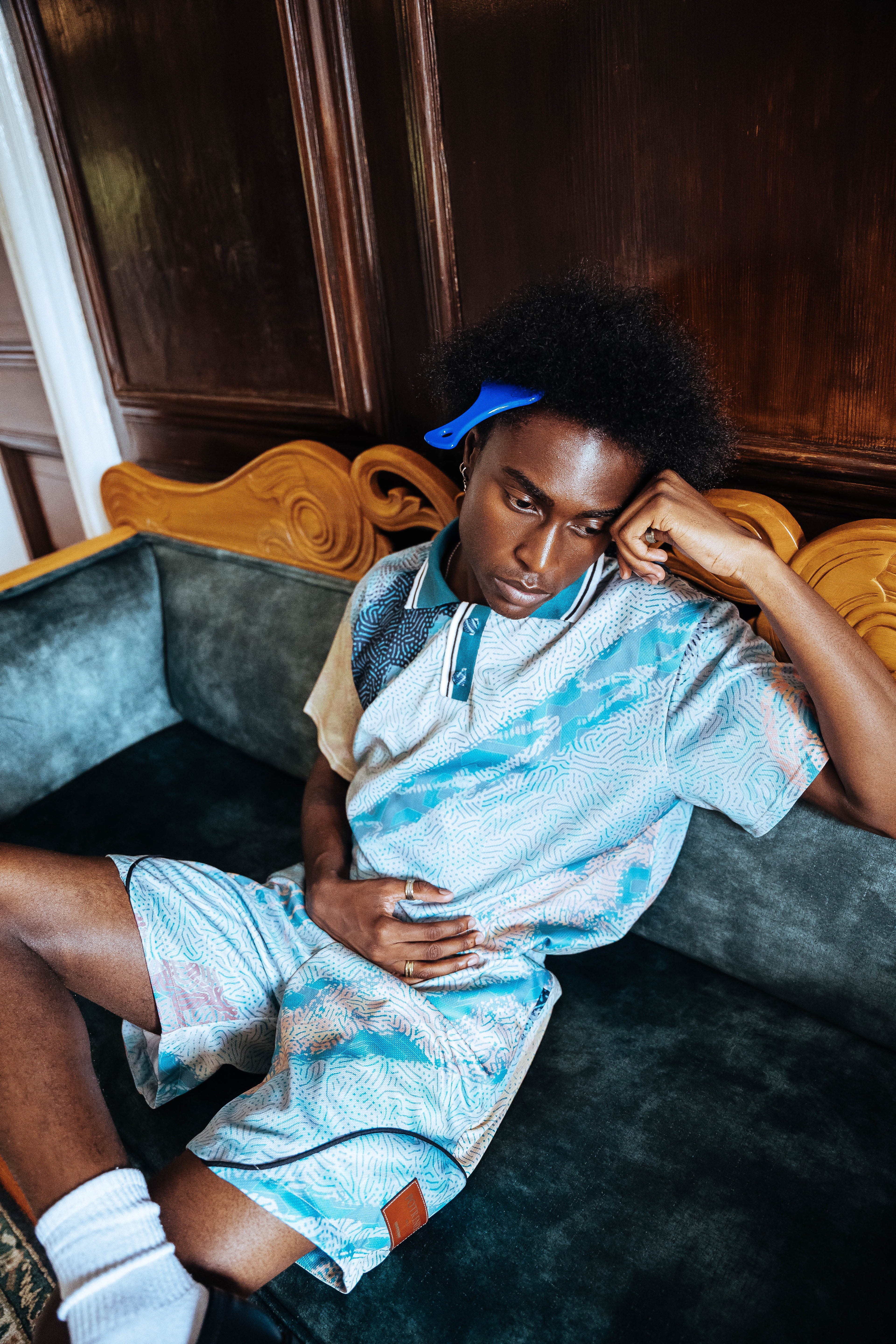 Potrends “Behind the Surface” Bermuda Short