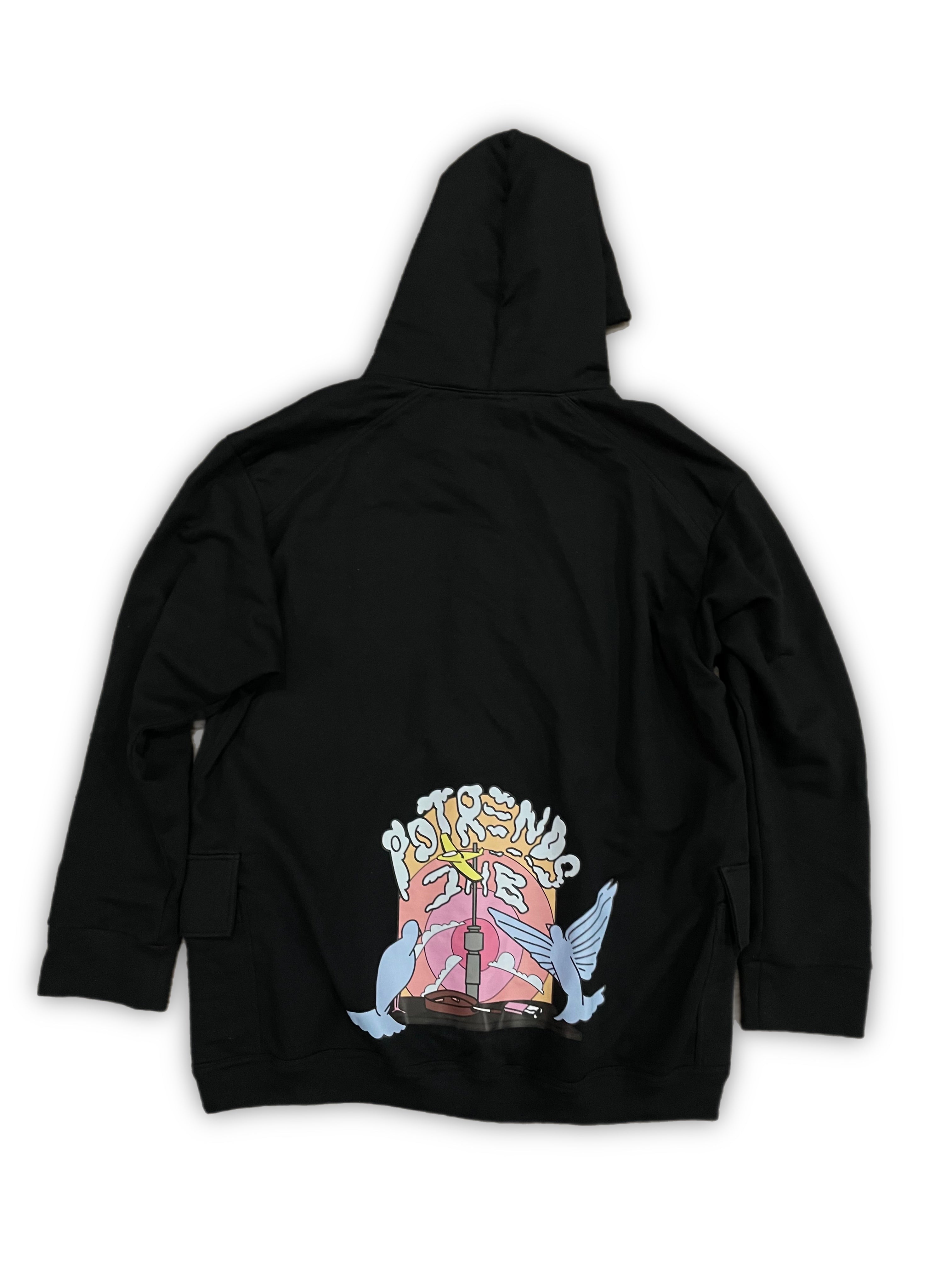 POTRENDS JHB HEAVY WEIGHT COTTON HOODIE