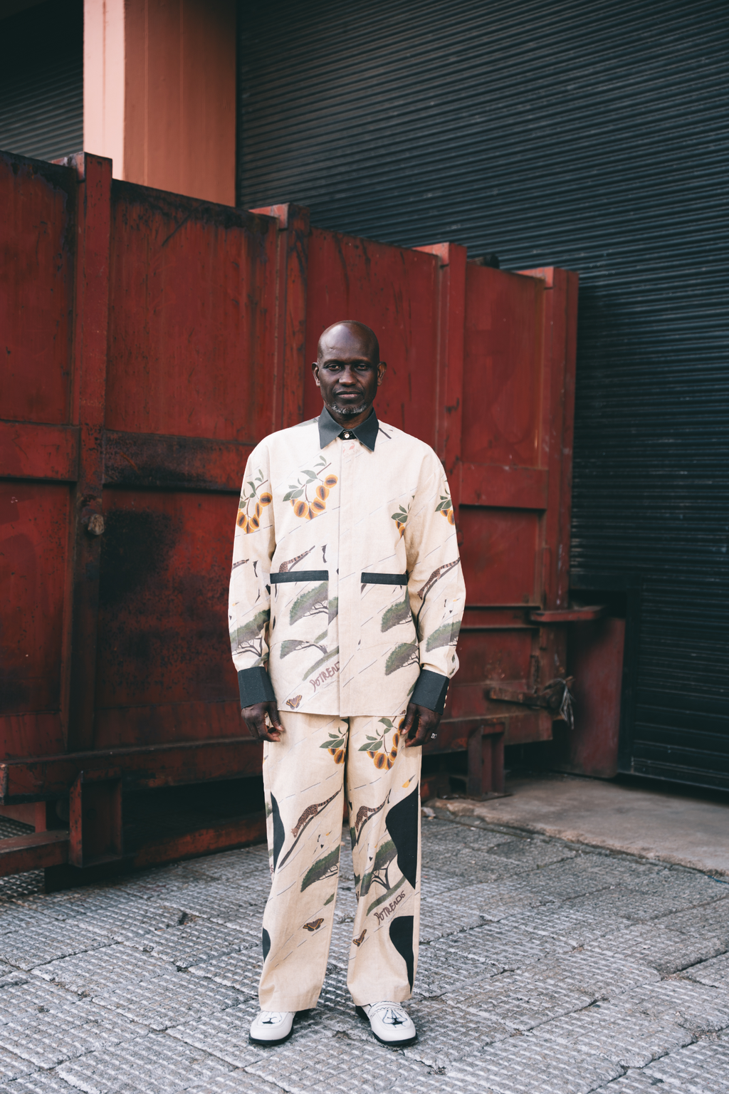 Potrends "Into the Garden" Natural Linen Trouser