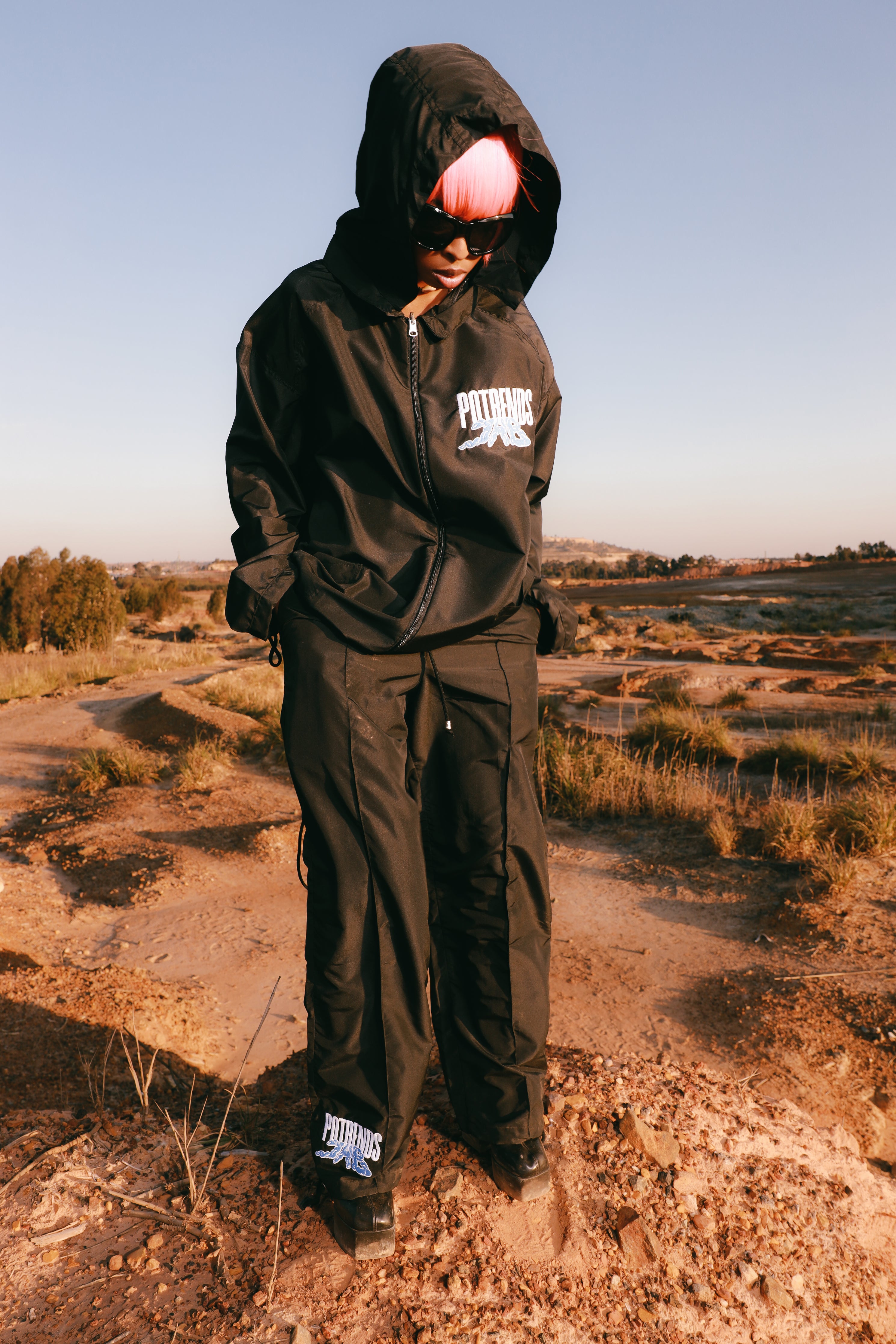 POTRENDS JHB NYLON PANT